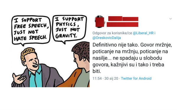 Je li moguća sloboda govora bez slobode izražavanja mržnje?