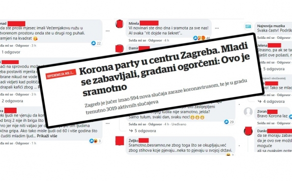 Pogledajte komentare: Večernjak se obrušio na mlade, čitatelji ga pokopali