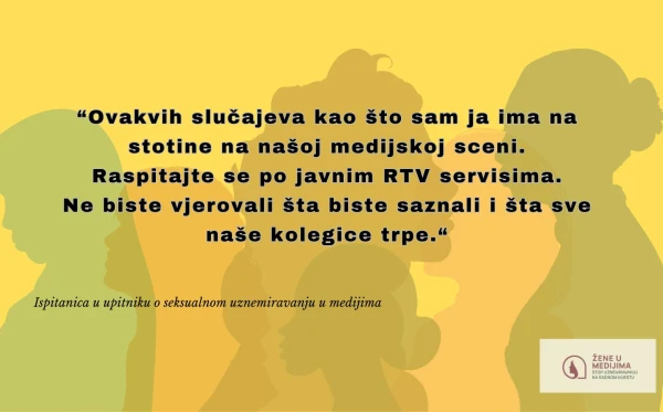 Jugoslavenski novinari masovno zlostavljaju svoje kolegice na poslu - tvrdi njihov sindikat