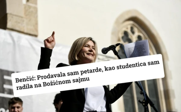 Benčić je zaboravila što je radila, želi kažnjavati one koji su sada gdje je ona nekoć bila