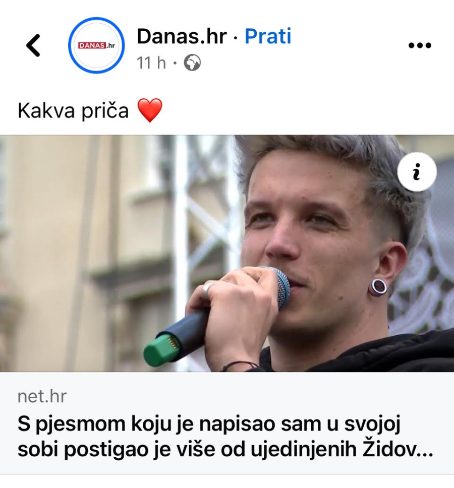RTL iskoristio uspjeh Lasagne za širenje mržnje prema Židovima