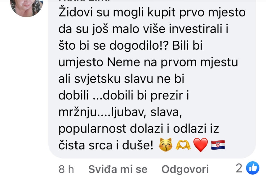 RTL iskoristio uspjeh Lasagne za širenje mržnje prema Židovima