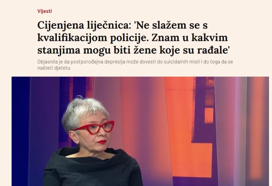 Feminizam pokušava opravdati brutalno čedomorstvo jer žena 'nije imala financijsku pomoć'