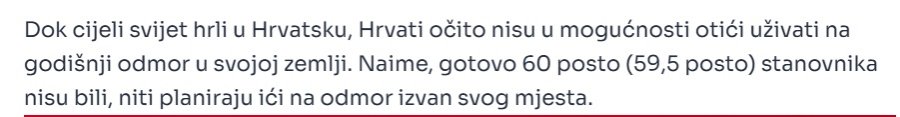 Telegram otkriva: Čak dvije trećine Hrvata si može priuštiti ljetovanje - više no ikad u povijesti